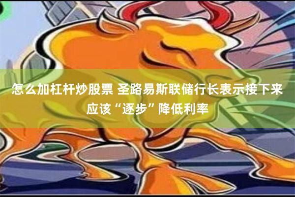 怎么加杠杆炒股票 圣路易斯联储行长表示接下来应该“逐步”降低利率