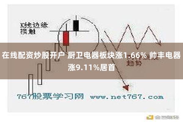 在线配资炒股开户 厨卫电器板块涨1.66% 帅丰电器涨9.11%居首